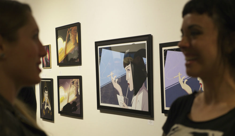 An image from inside the Craig Drake show. Image: Hero Complex Gallery